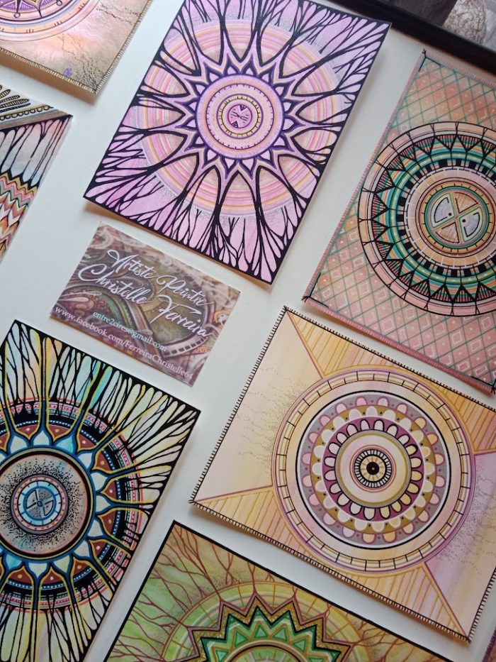 Carte Postale Mandala Serie2